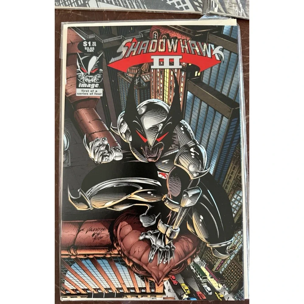 Shadowhawk III # 1 2 & 3 1994 Image Comic Series by JIM VALENTINO